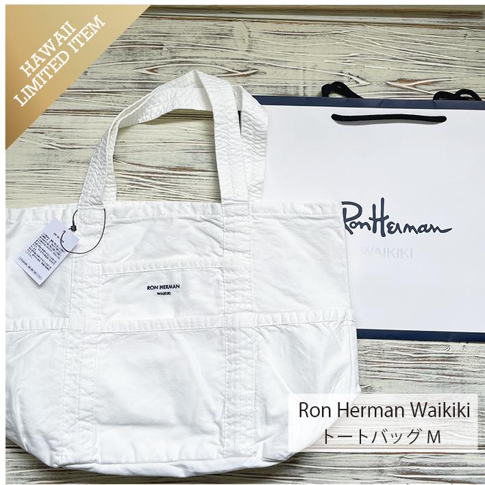 ハワイ限定】Ron Herman ロンハーマン ワイキキ 限定 トートバッグ M