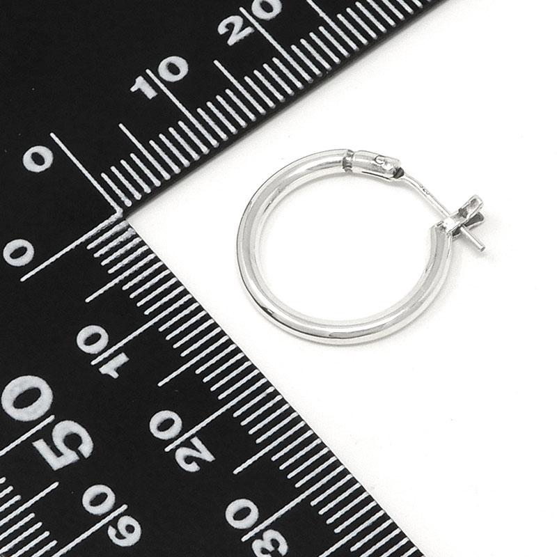 VIVIFY（ビビファイ） フープピアス Lサイズ シルバー925 VIVIFY VFP