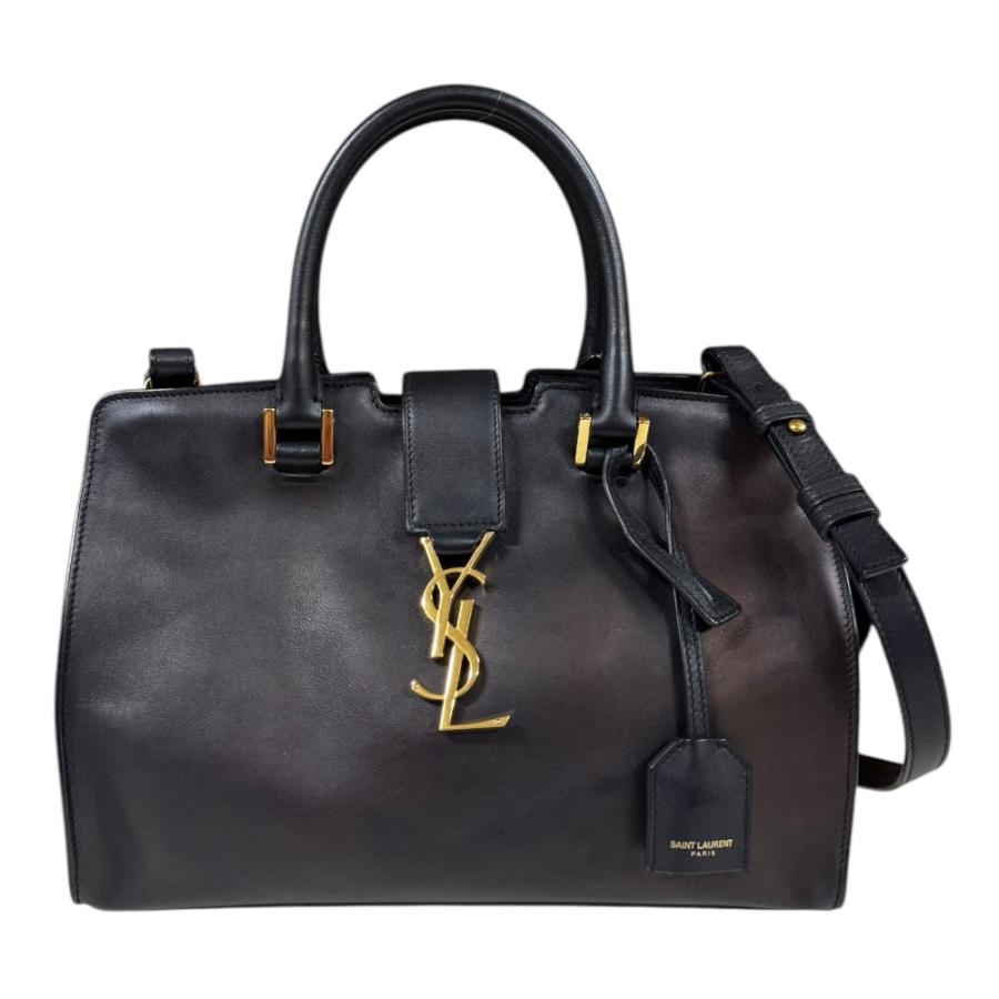 サンローラン ベイビーカバス ショルダーバッグ レザー 424868