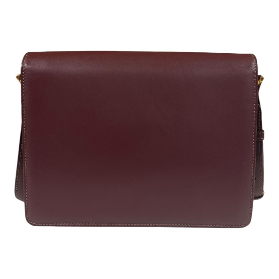 Cartier（カルティエ） マストライン ショルダーバッグ レザー レッド