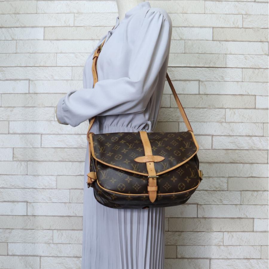 ルイヴィトン モノグラム ショルダーバッグ ソミュール30 まとめ3点