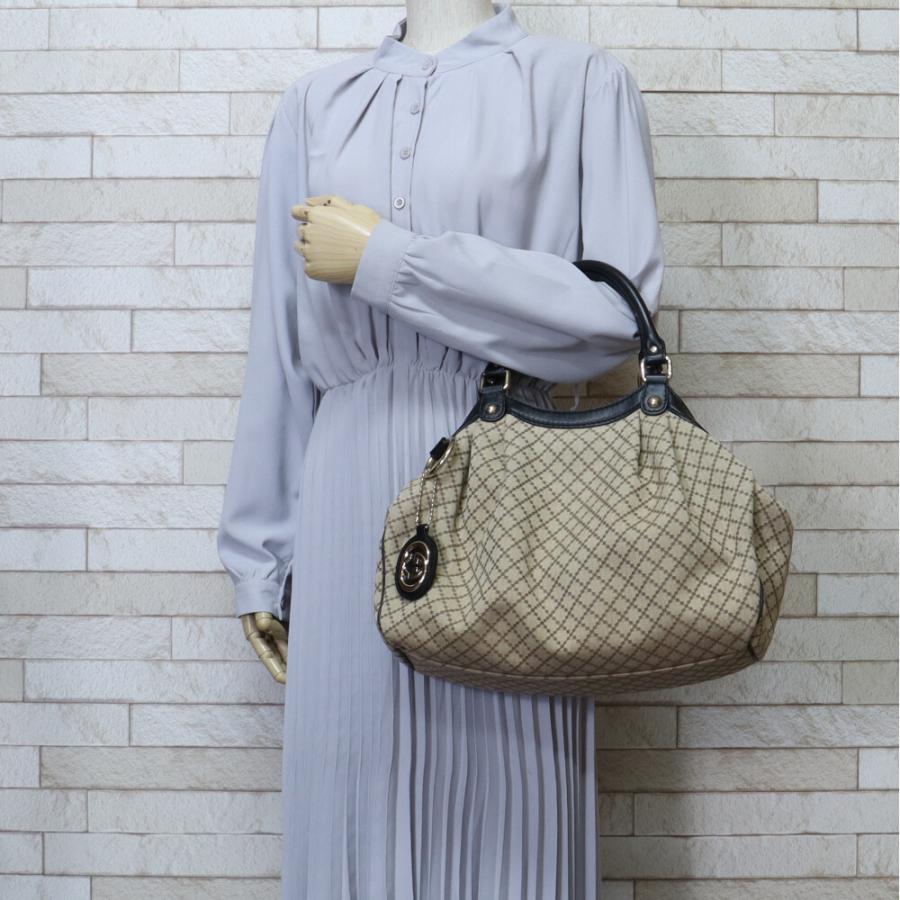 GUCCI（グッチ） ディアマンテ ハンドバッグ キャンバス 211944 498075