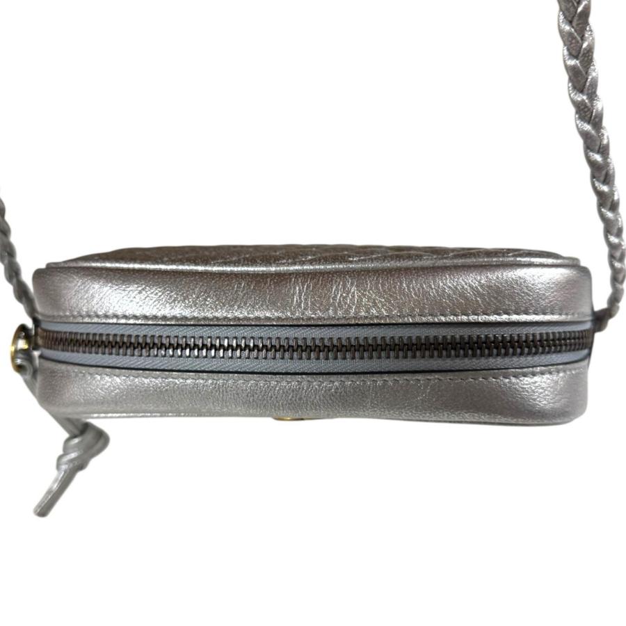 GUCCI（グッチ） キルティング ミニショルダーバッグ GG マーモント