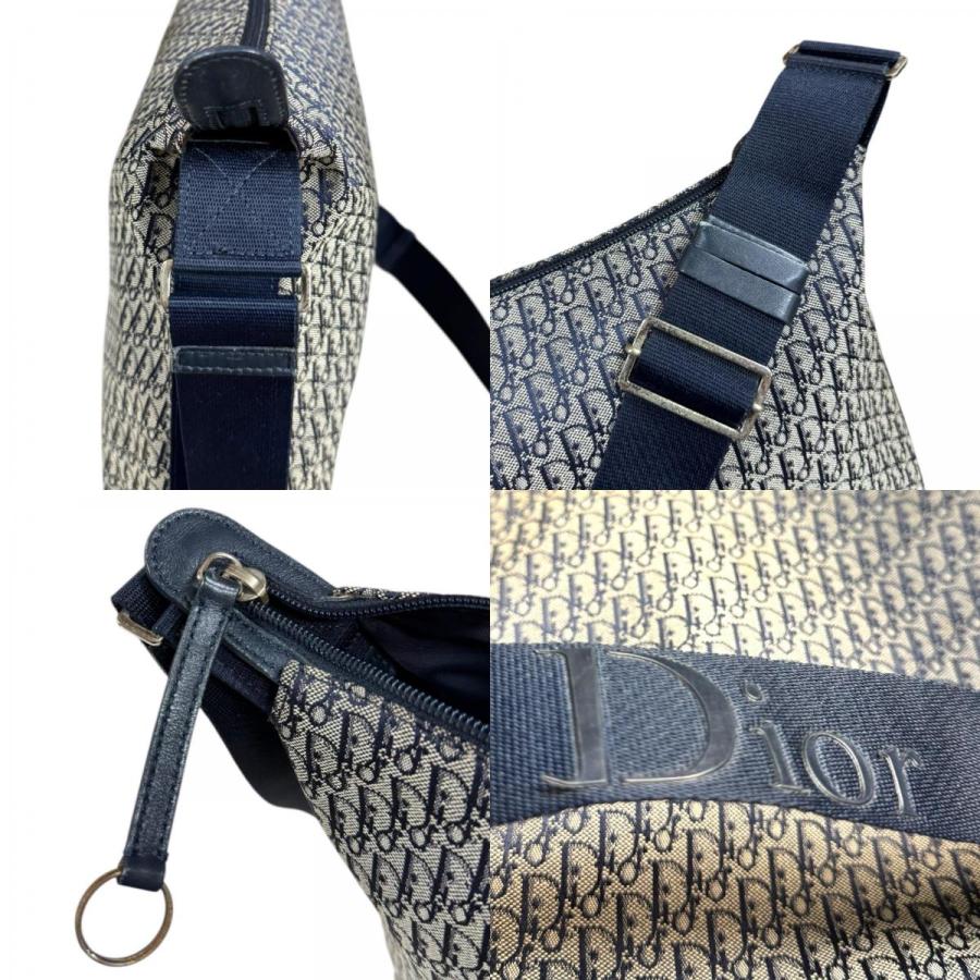 クリスチャンディオール トロッター ショルダーバッグ キャンバス