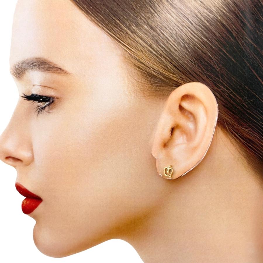 TIFFANY&Co.（ティファニー） アップル ピアス 18金 K18イエロー