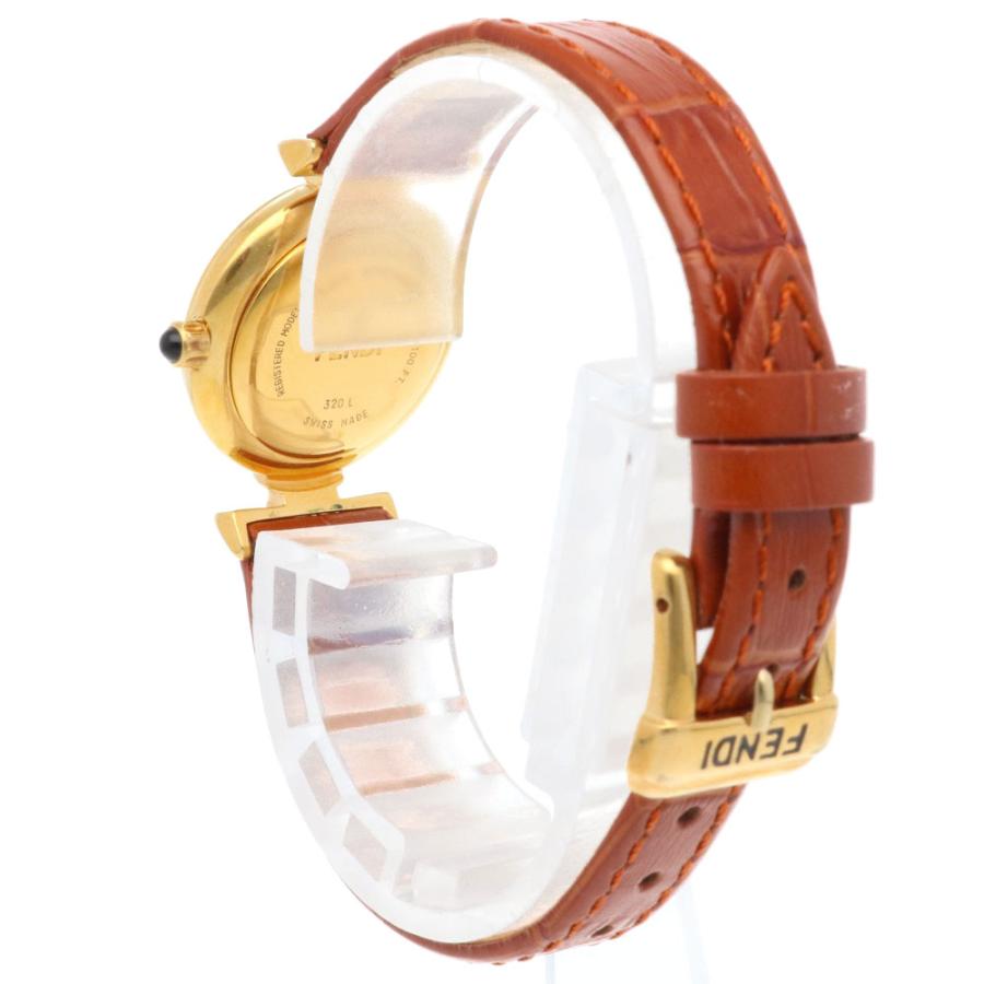 FENDI（フェンディ） 腕時計 GP 320L クオーツ レディース 1年保証