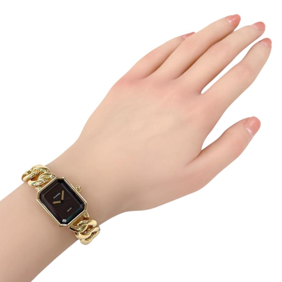 CHANEL（シャネル） プルミエール L 腕時計 18金 K18イエローゴールド