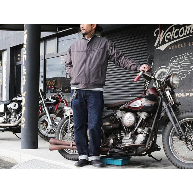 全4色【BLUCO/ブルコ】2024SS「Nylon Derby Jacket/ナイロンダービー