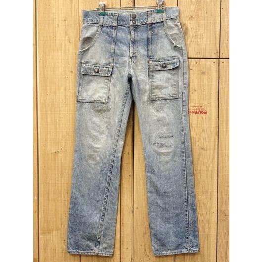 Levi's（リーバイス） 超激レア ブッシュパンツ ストレート 70S 古着