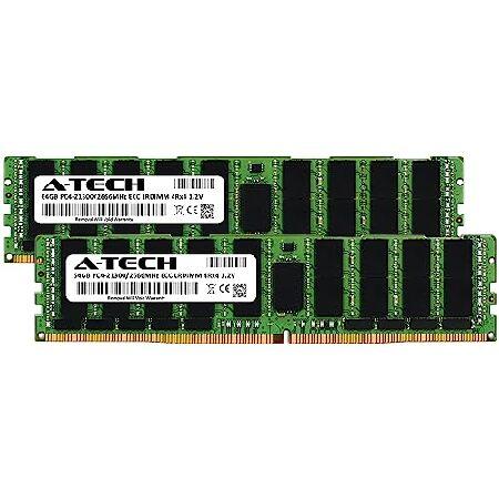 A-Tech 128GB キット (2x64GB) DDR4 2666MHz PC4-21300 ECC LRDIMM