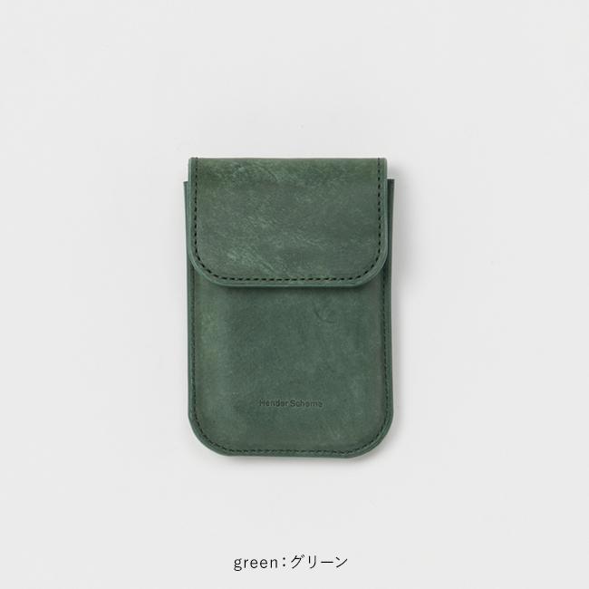 Hender Scheme（エンダースキーマ） フラップカードケース flap card