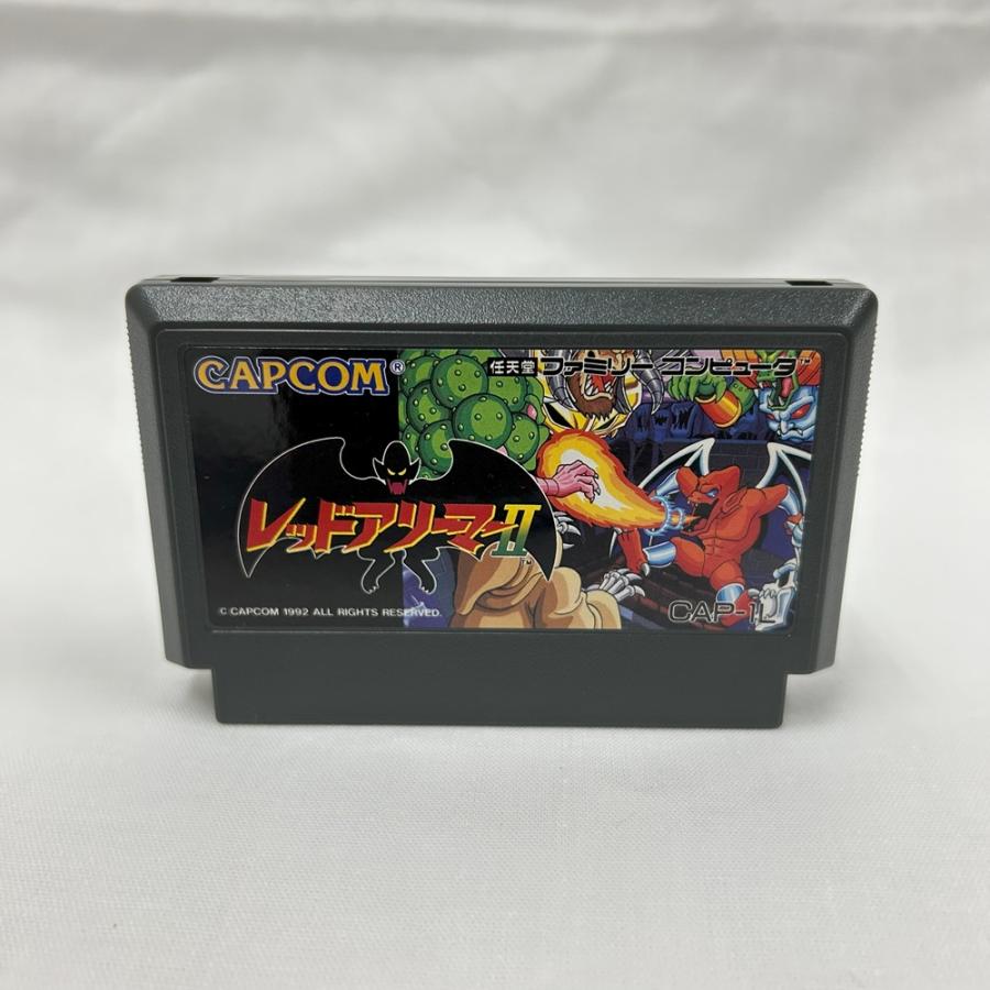 レア ファミコンソフト 暴れん坊天狗 レッドアリーマー2のセット