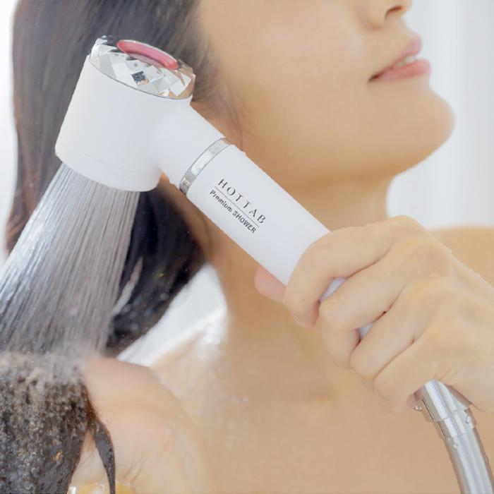 シャワーヘッド】重炭酸 クリスタルイオン シャワー 薬用 ホットタブ