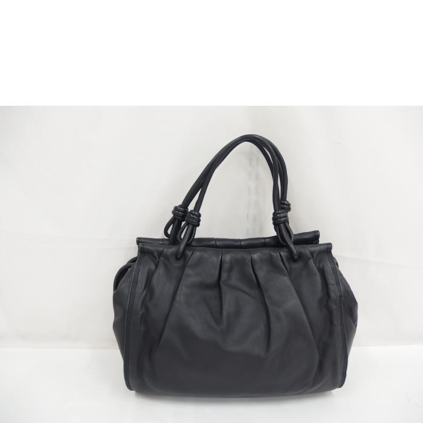 LOEWE（ロエベ） ロエベ/ナッパアイレレザーバック/ブラック/Bランク