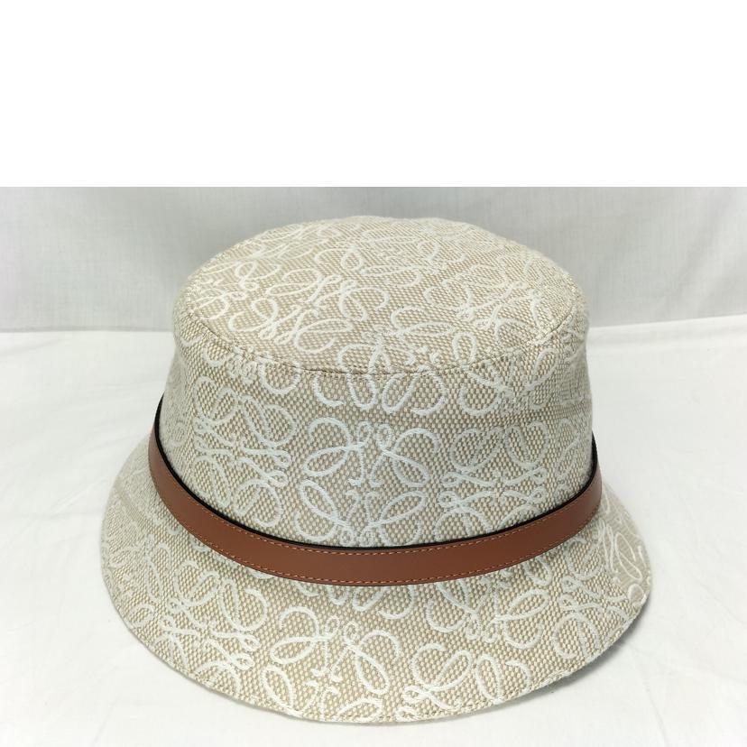 LOEWEロエベ/アナグラムバケットハットサイズ59/1723039/59/Aランク/52