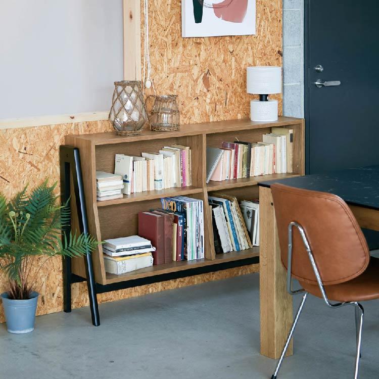 オープンシェルフ 収納 シェルフ ラック 本棚 ディスプレイラック 4か