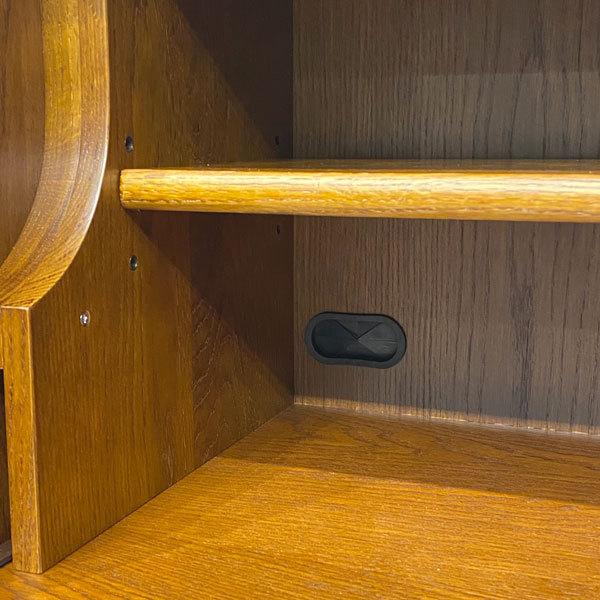 ライティングデスク アンティーク 片袖 ライティングビューロー デスク