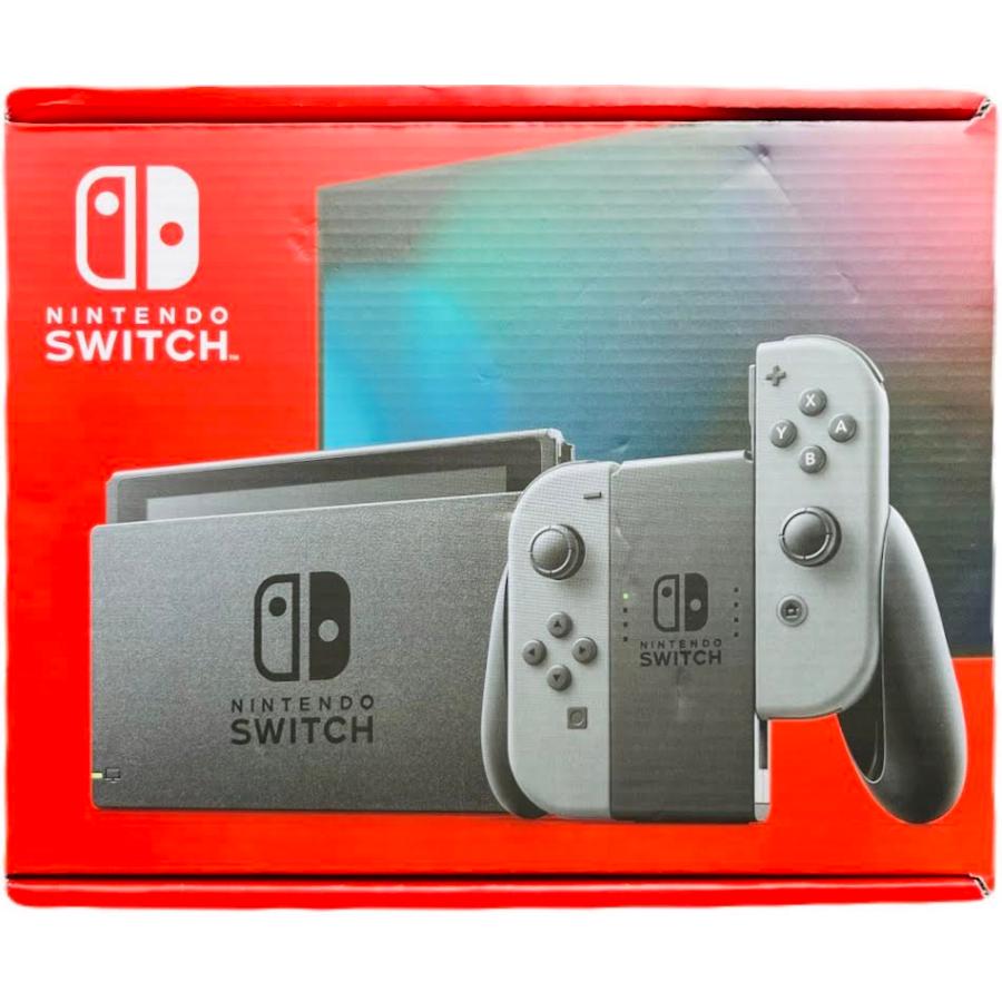 Nintendo Switch NintendoSwitch本体 グレー バッテリー強化版 HAD-S