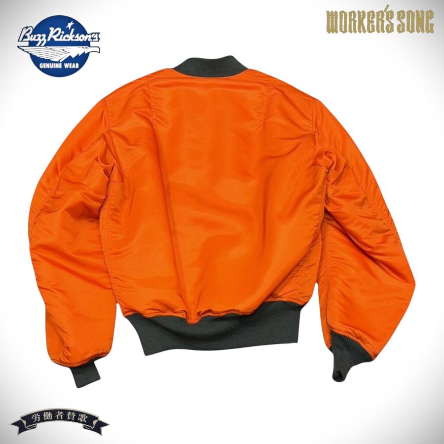 BUZZ RICKSON'S MFSC×バズリクソンズ MA-1 フライトジャケット 逆