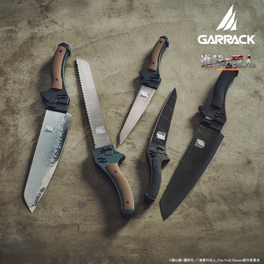 ブランド直営店】第2弾 進撃の巨人 × NINJA 包丁 日本製 ペティナイフ