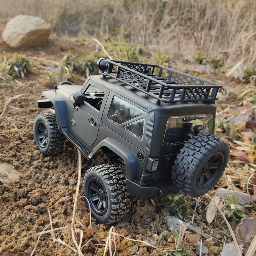 ラジコン ラジコンカー オフロード 1/14スケール マットブラック