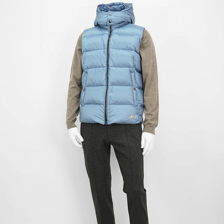 TATRAS（タトラス） メンズ ダウンベスト POSEIDONE MTAT23A4842 D SAX