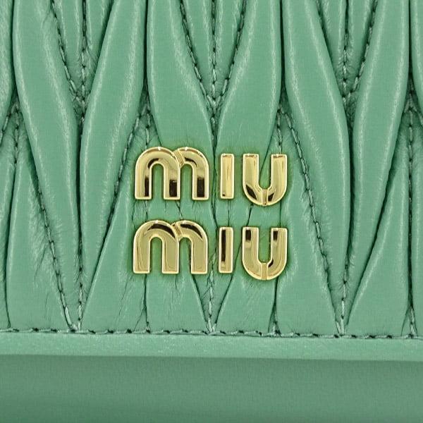 miu miu（ミュウミュウ） レディース カードケース MATELASSE' MIU