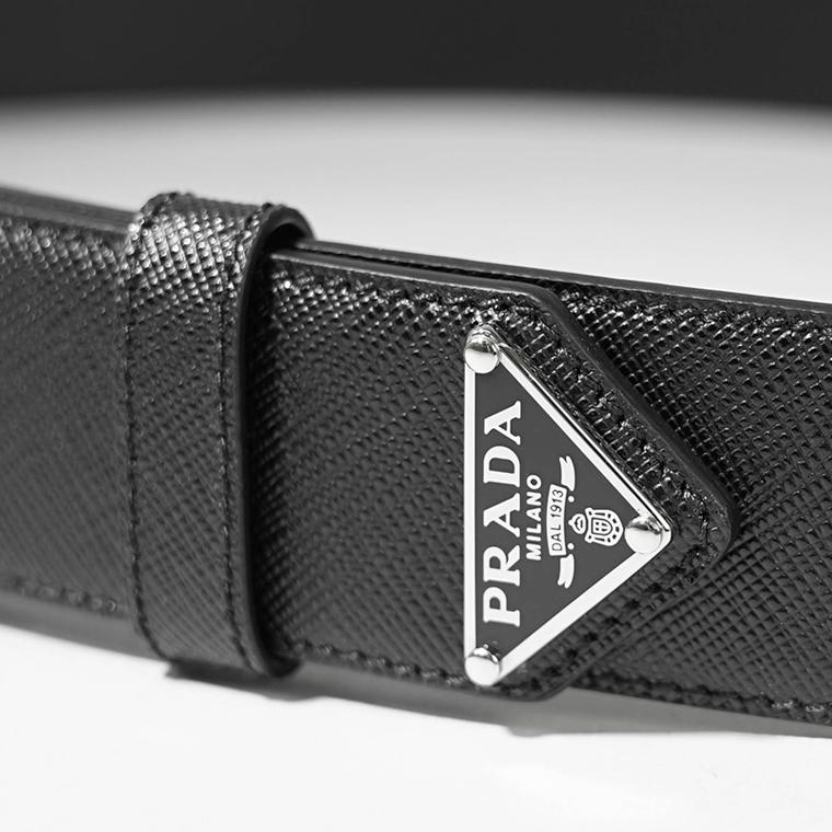 PRADA（プラダ） メンズ ベルト SAFFIANO 2CC545 053 NERO ブラック