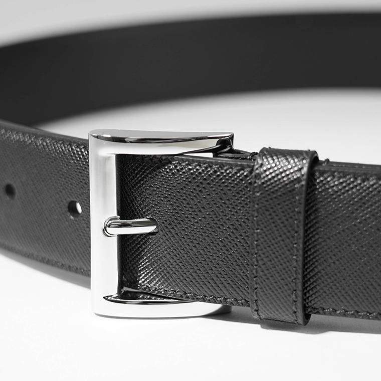 PRADA（プラダ） メンズ ベルト SAFFIANO 2CC545 053 NERO ブラック
