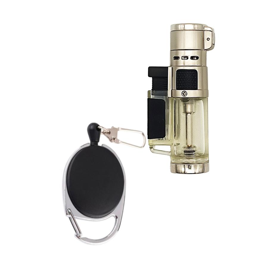 ライター ターボ式 着火ライター ガス詰替可タイプ ガス注入式 強火力