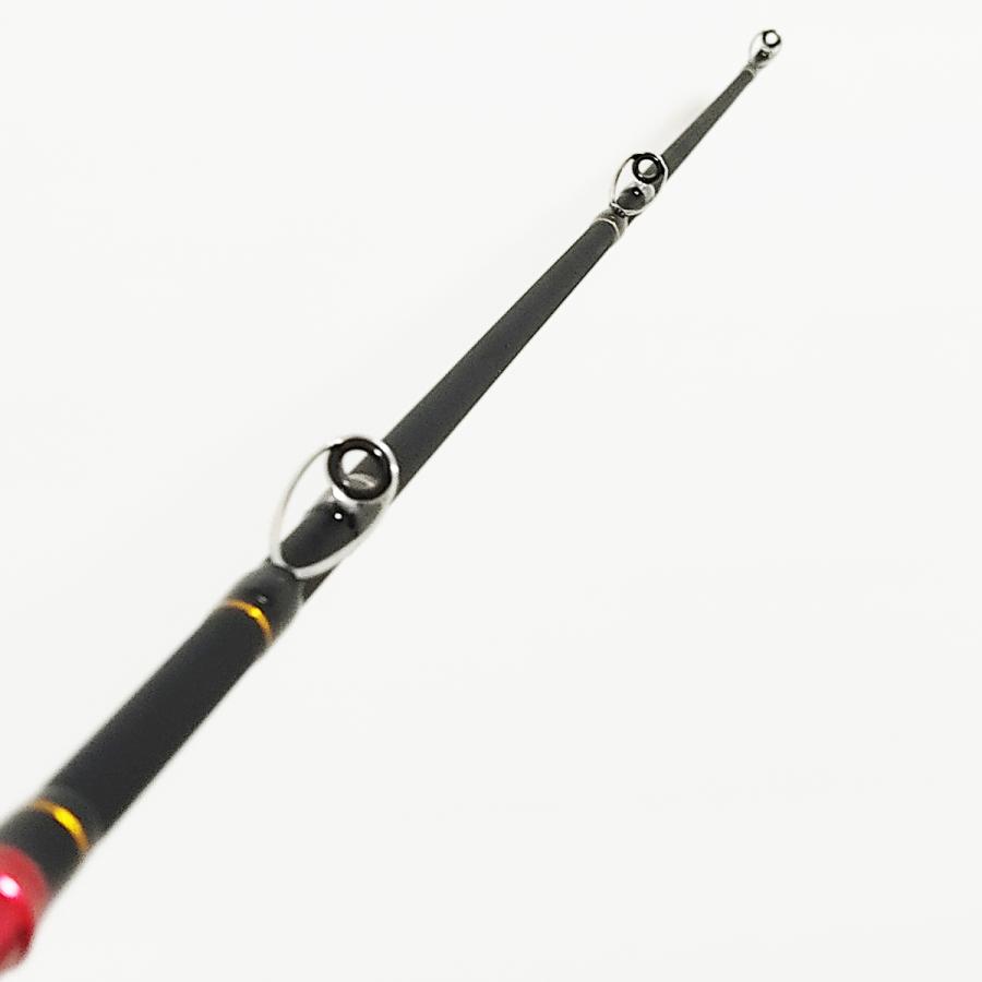 オルルド釣具 筏竿 1.5−1.7m ハーフチタン穂先付 ロッド 2段階調節可