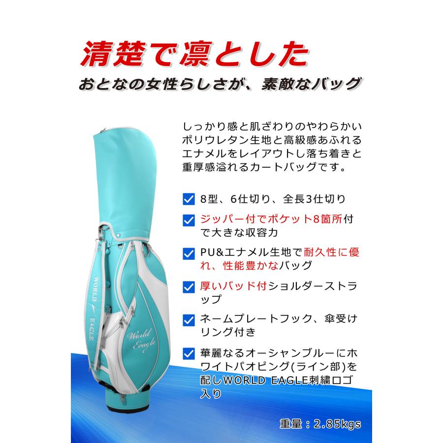 WORLD EAGLE ゴルフクラブセット ワールドイーグル レディース WE-G510