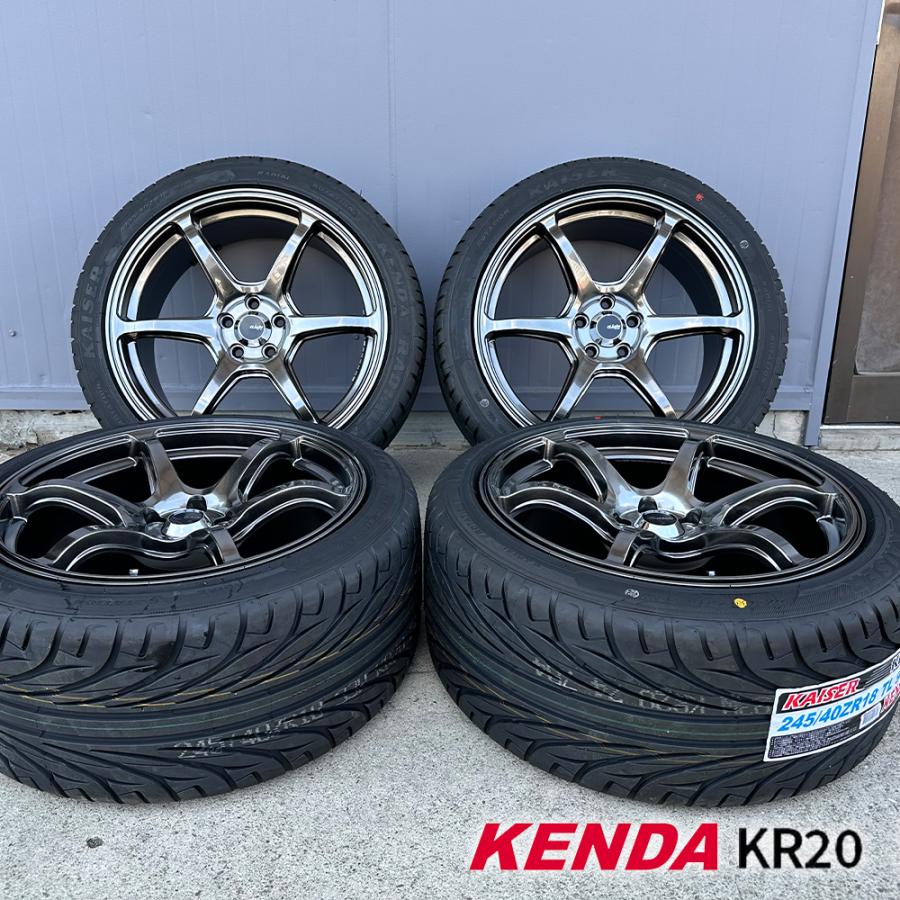 KAISER（KENDA） 86 ZN6 BRZ ZC6 18インチ タイヤホイールセット Acht