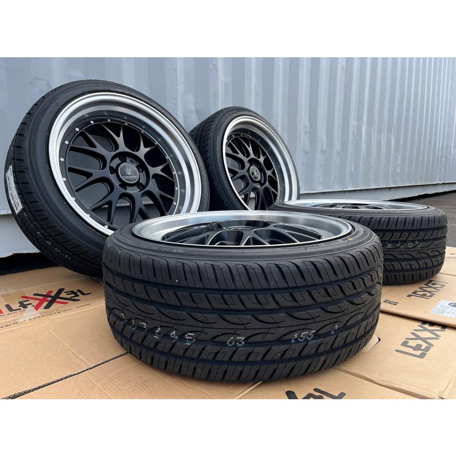 国産タイヤセット アルファード ヴェルファイア 8.5J 9.5J BD00 19