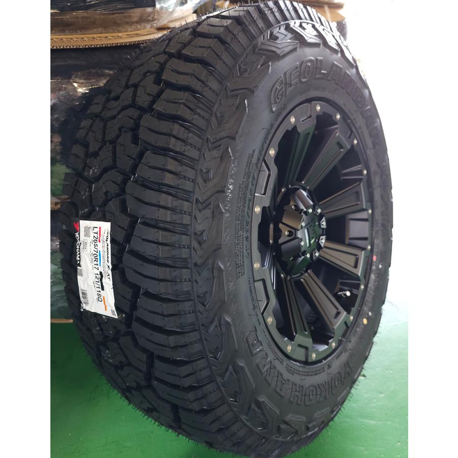 GEOLANDAR プラド ハイラックス FJ H3 新品セット!! タイヤホイール 17