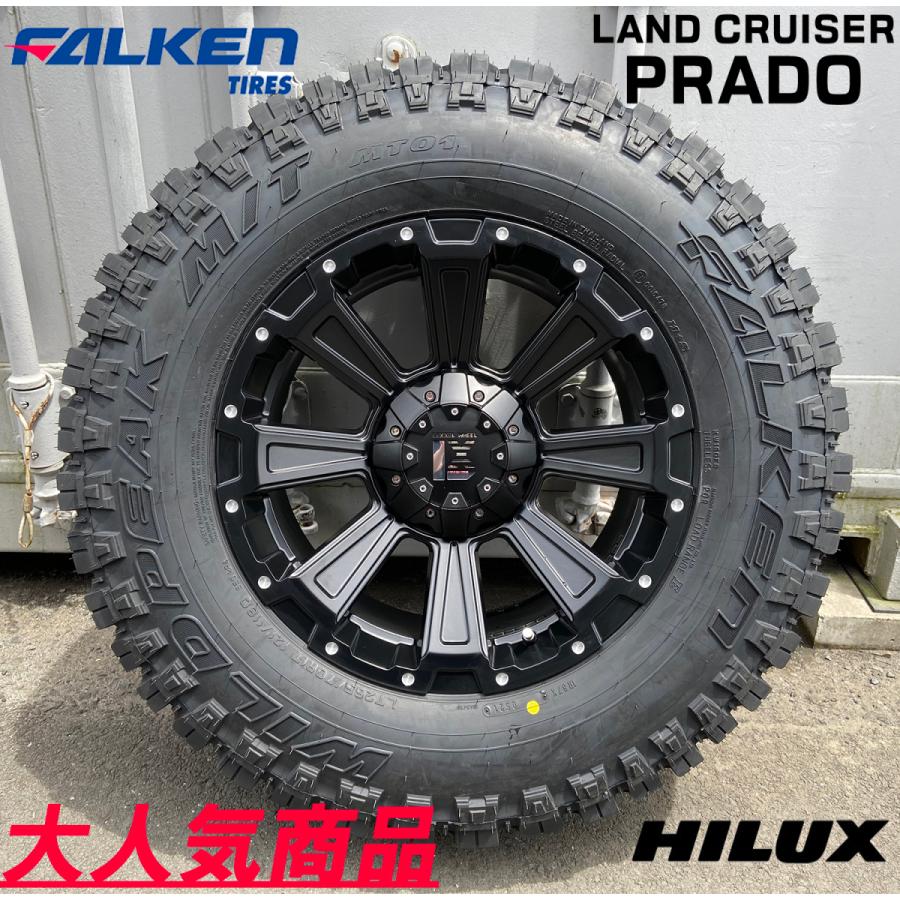 ファルケン WILDPEAK M/T01 265/70R17 タイヤホイール 新品4本セット