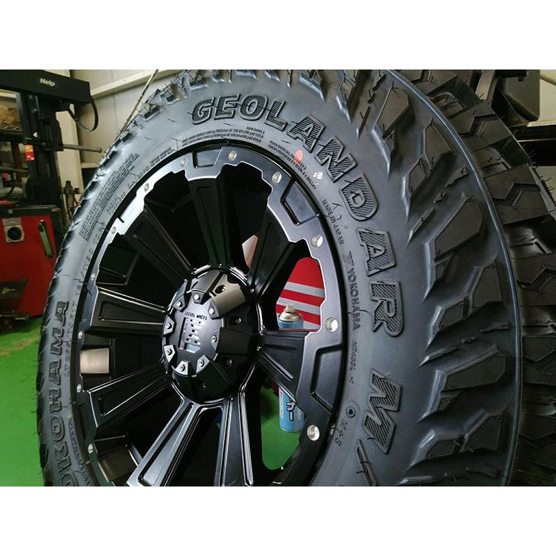 GEOLANDAR 新品4本セット プラド ハイラックス サーフ タイヤホイール