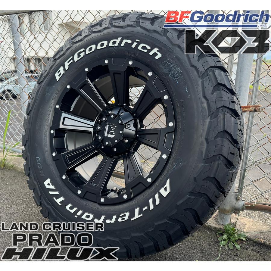 BFグッドリッチ 夏タイヤセット 4本組 純正車高OK ハイラックス サーフ