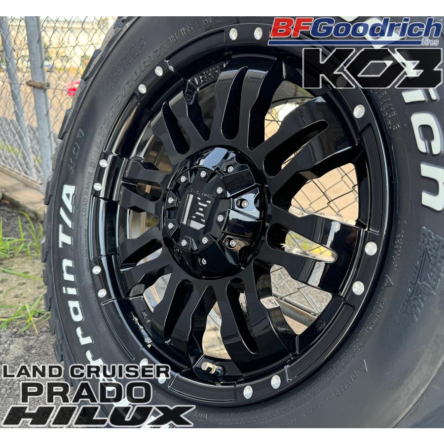 オールテレーン 純正車高OK 150系プラド 後期 17インチ タイヤ