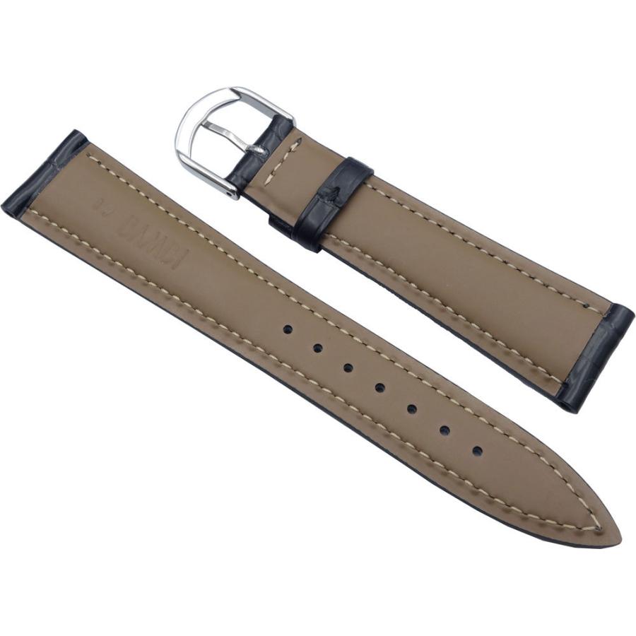 16mm 17mm 18mm 19mm 20mm バンビ 腕時計 時計 ベルト BWB019 グレー