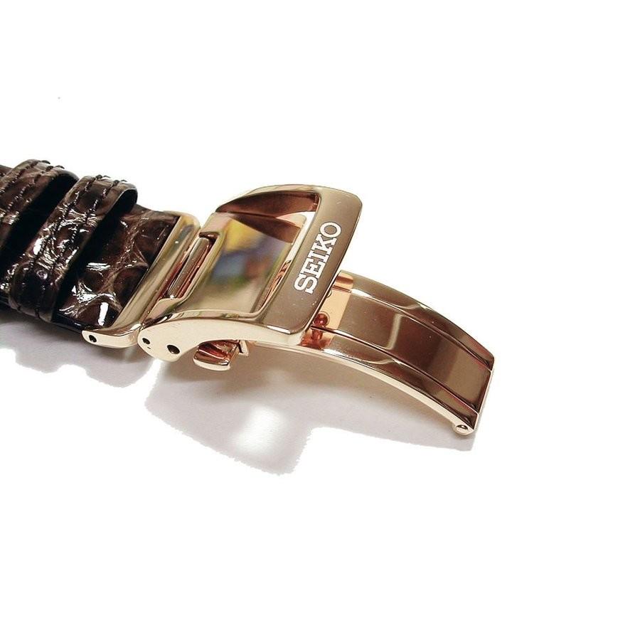 20mm L07Y019P9 クロコダイル 時計バンド プレザージュ純正ベルト