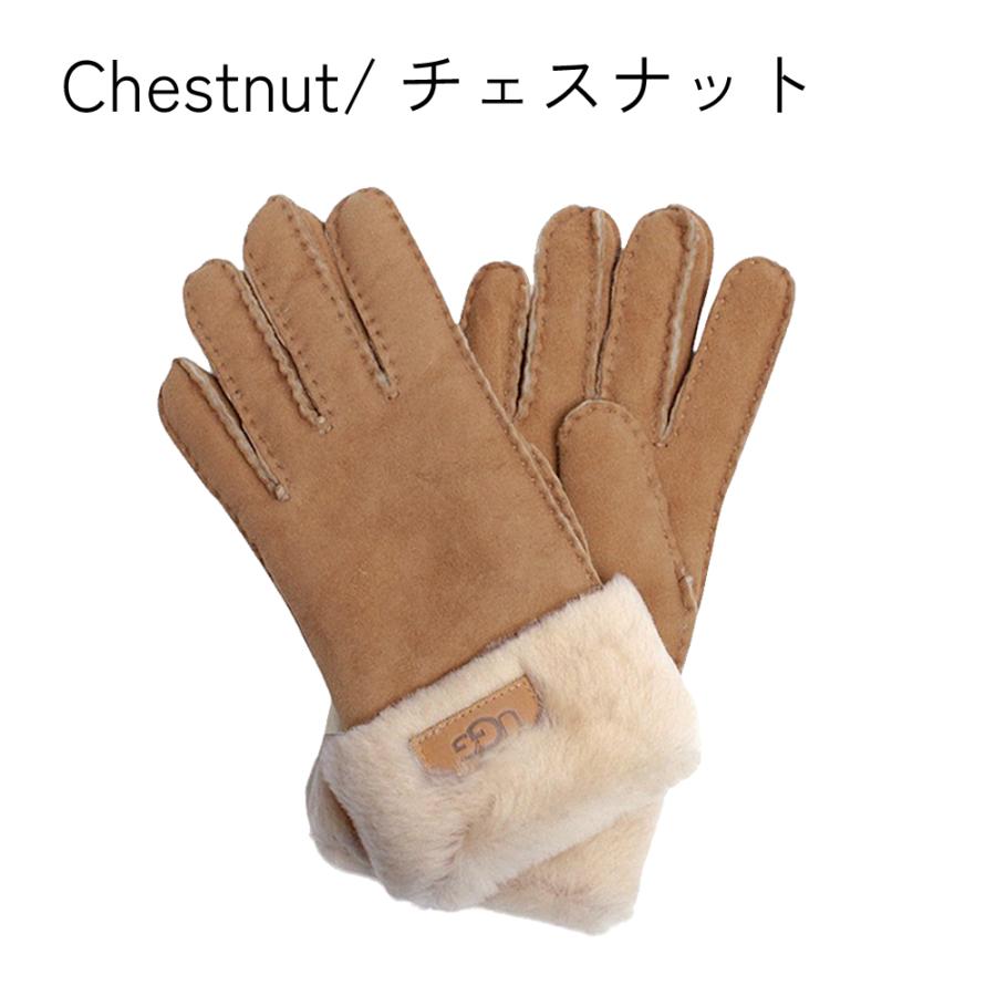 UGG（アグ） 【並行輸入品】アグ 手袋 グローブ 手ぶくろ 本革 羊革