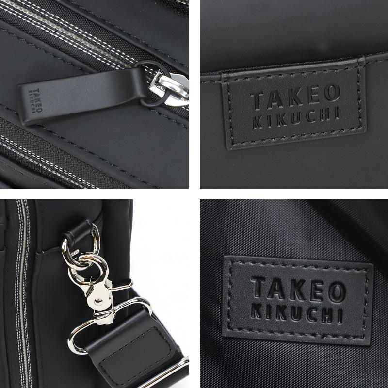 TAKEO KIKUCHI（タケオキクチ） ベルクロ2 ミニショルダーバッグ 斜め