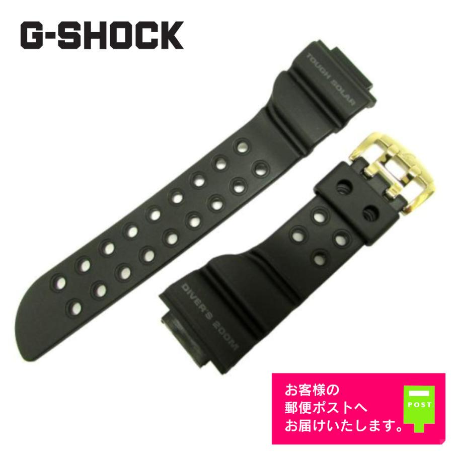 G-SHOCK GW-225A-1フロッグマン 純正ベルト 黒金 ゴールド｜Yahoo