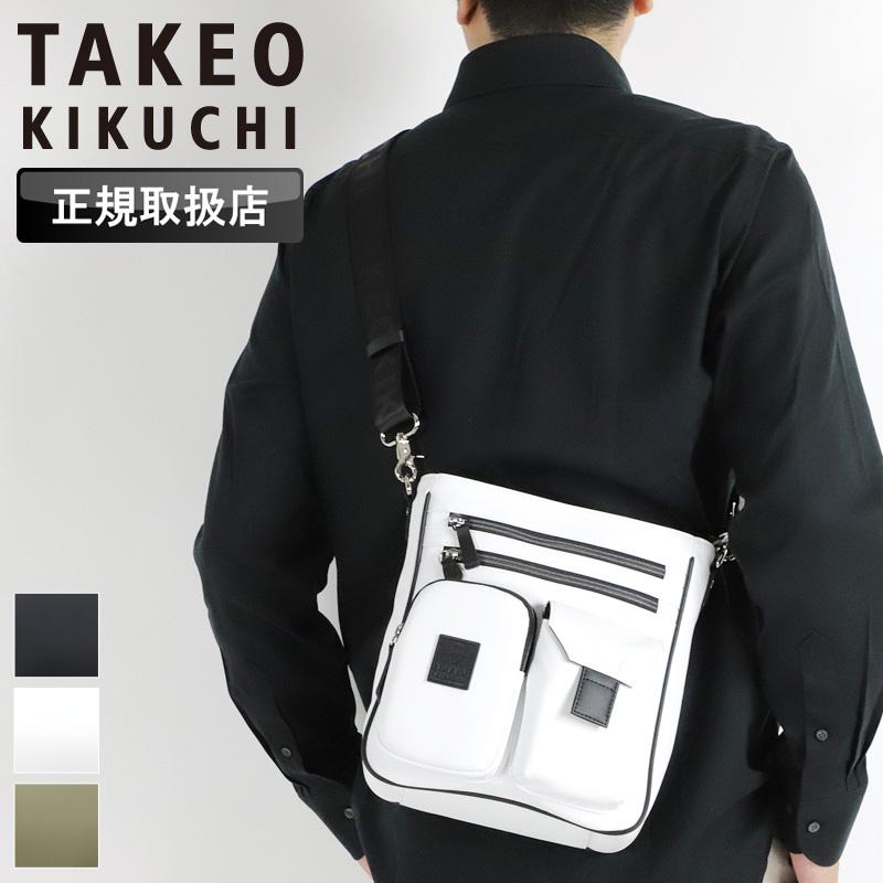 TAKEO KIKUCHI（タケオキクチ） ベルクロ2 ショルダーバッグ 斜め掛け