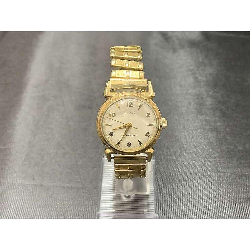 ブローバ BULOVA ヴィンテージ 自動巻き腕時計 ゴールド : ワットマン