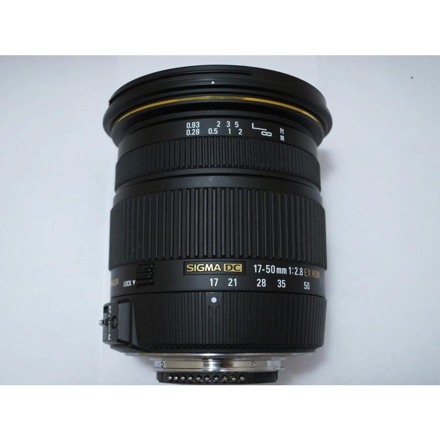 シグマ SIGMA Fマウント用ズームレンズ 17-50mm F2.8 EX DC OS HSM