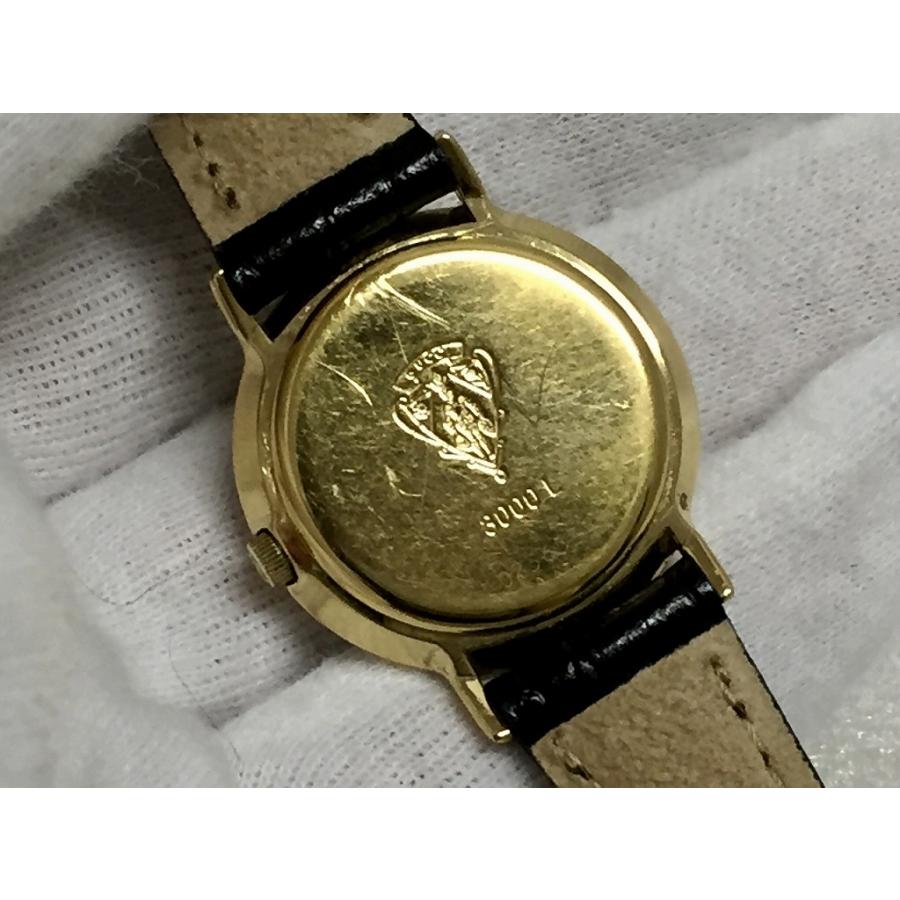 グッチ GUCCI 3000L クォーツ レディース 腕時計 ブラック文字盤