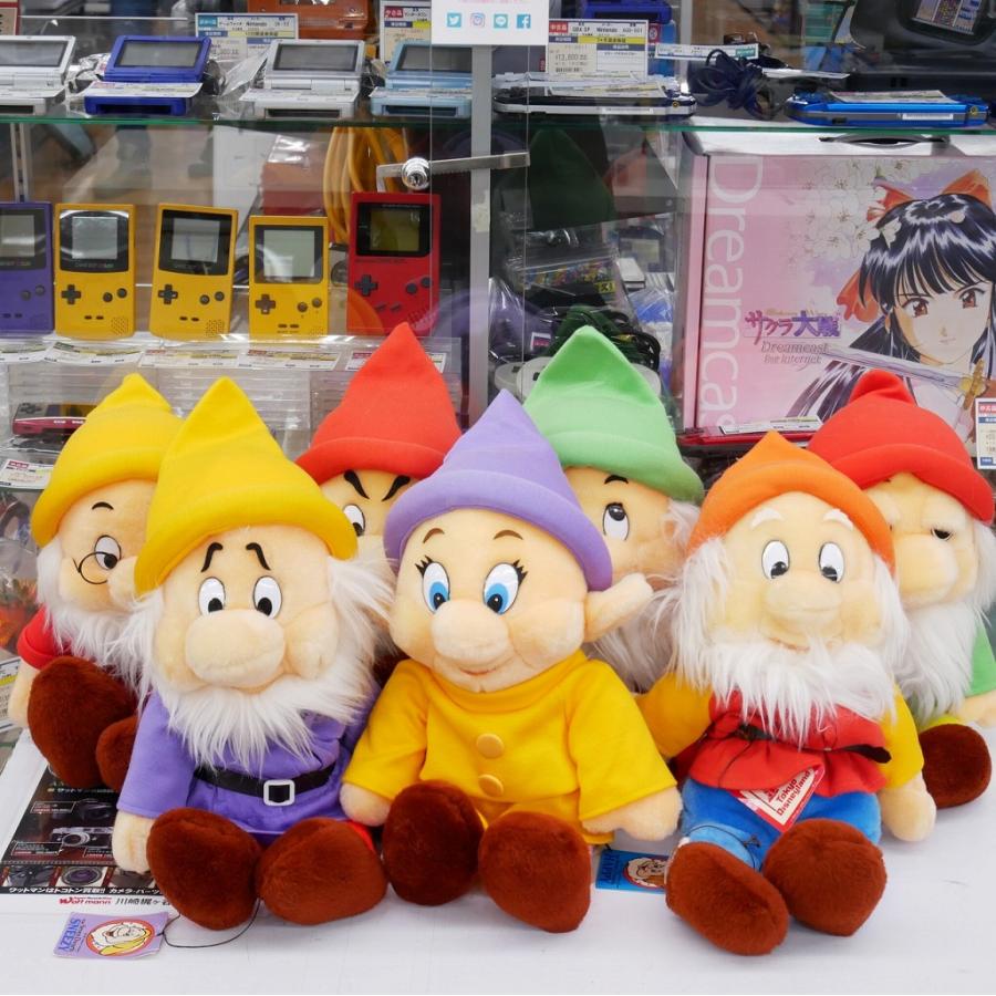 ぬいぐるみ 昭和レトロヴィンテージ 七人のこびと7体セット サンアンド