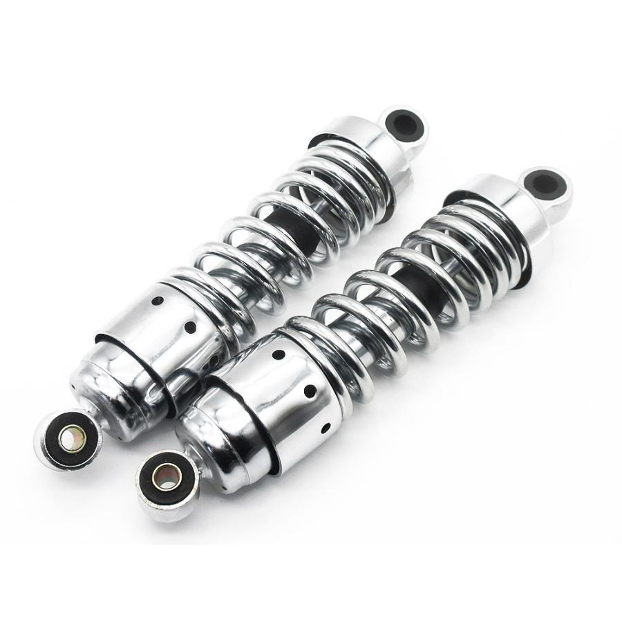 新品 260mm ローダウンサス ショートサス 左右セット メッキ / リア